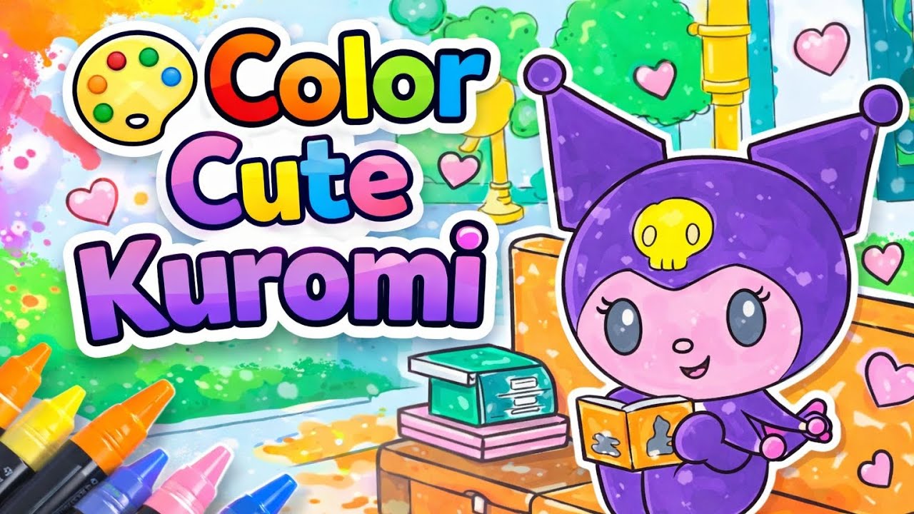  Learn Colors with Kuromi | Easy Art for Toddlers