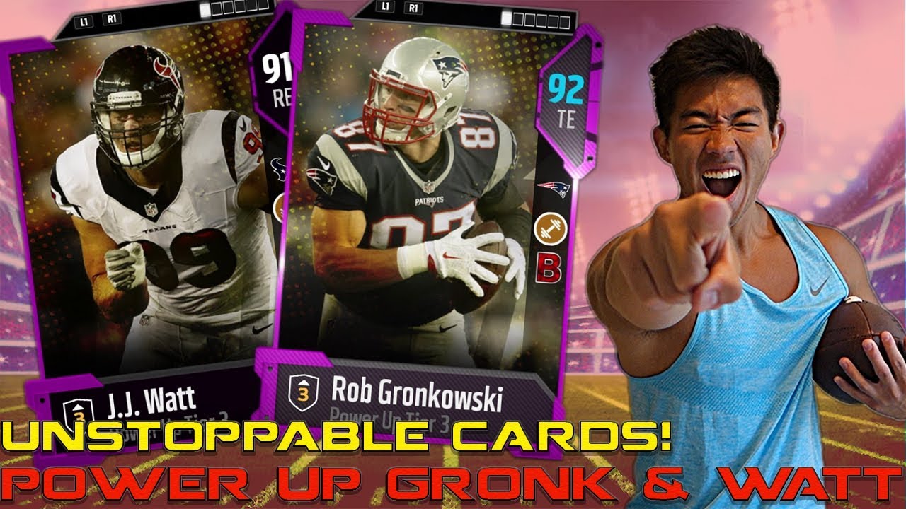 POWERED UP ROB GRONKOWSKI & JJ WATT ARE UNSTOPPABLE! MADDEN 18 ULTIMATE TEAM