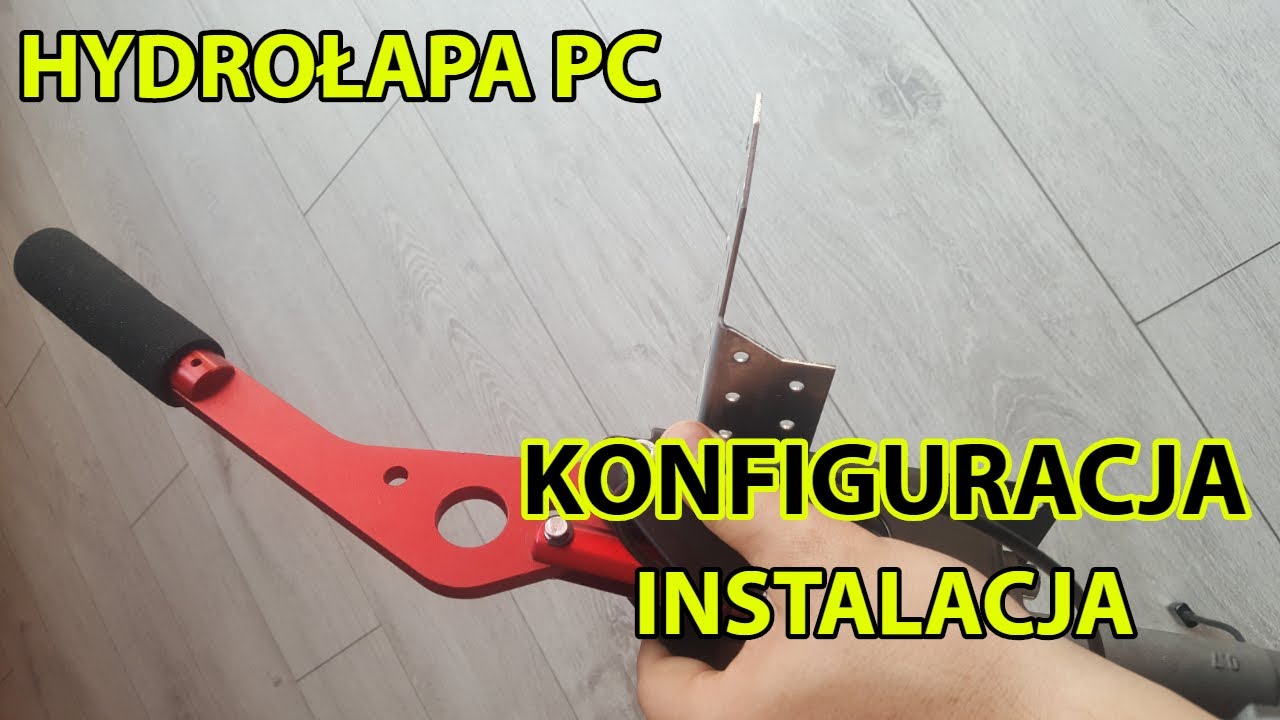 Hamulec ręczny do pc. Instalacja/Konfiguracja /Logitech g29 g920 Thrustmaster Fanatec