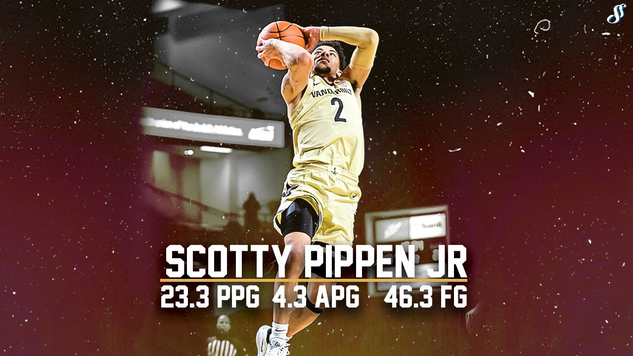 Scotty Pippen Jr Is The SEC Leading Scorer | 2020-21 Early Season Highlights Montage | 23.3 PPG