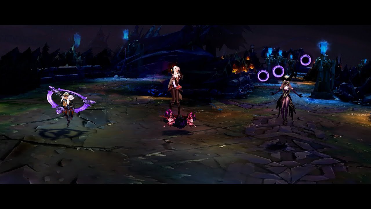 Coven Seraphine Qiyana and Syndra Custom Skins Trailer