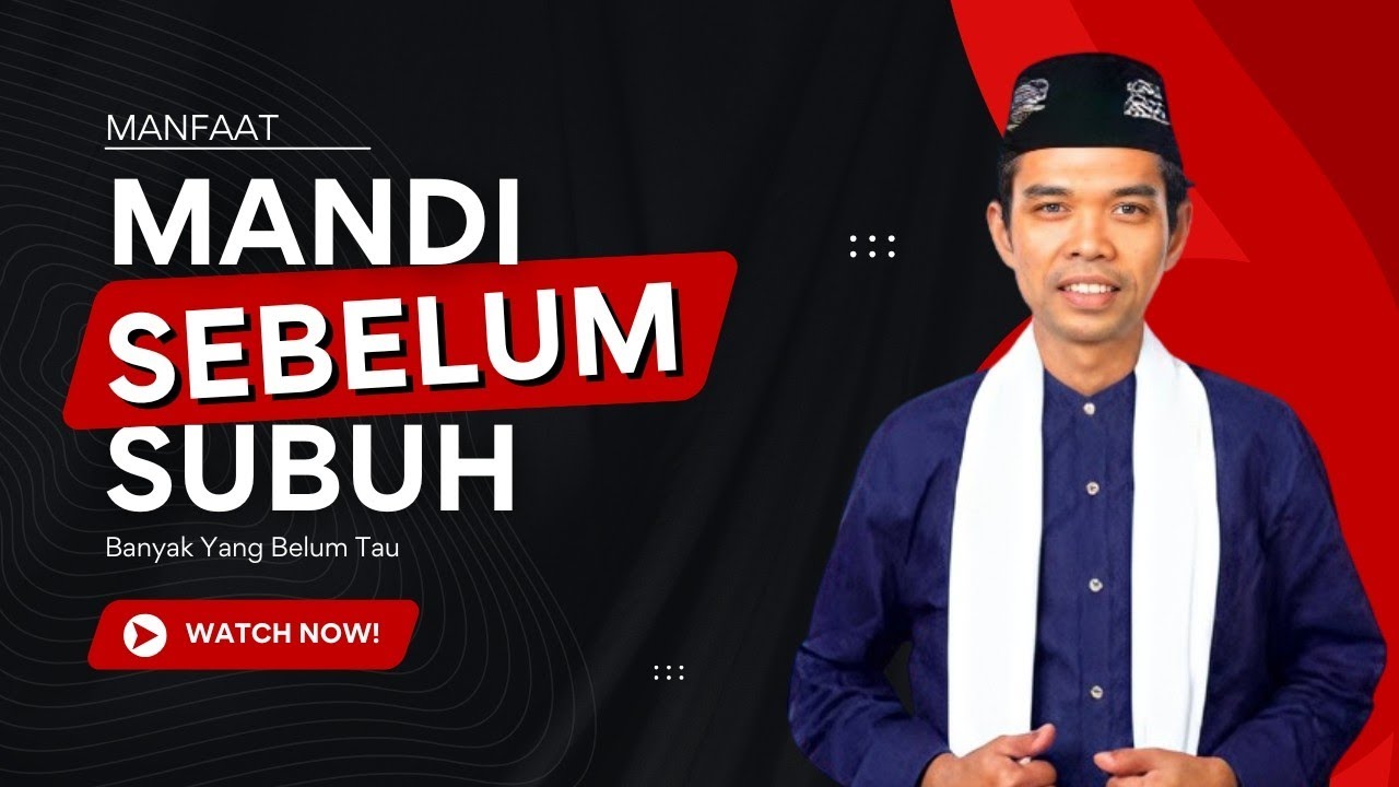 Dahsyatnya Mandi Sebelum Subuh | Ustadz Abdul Somad
