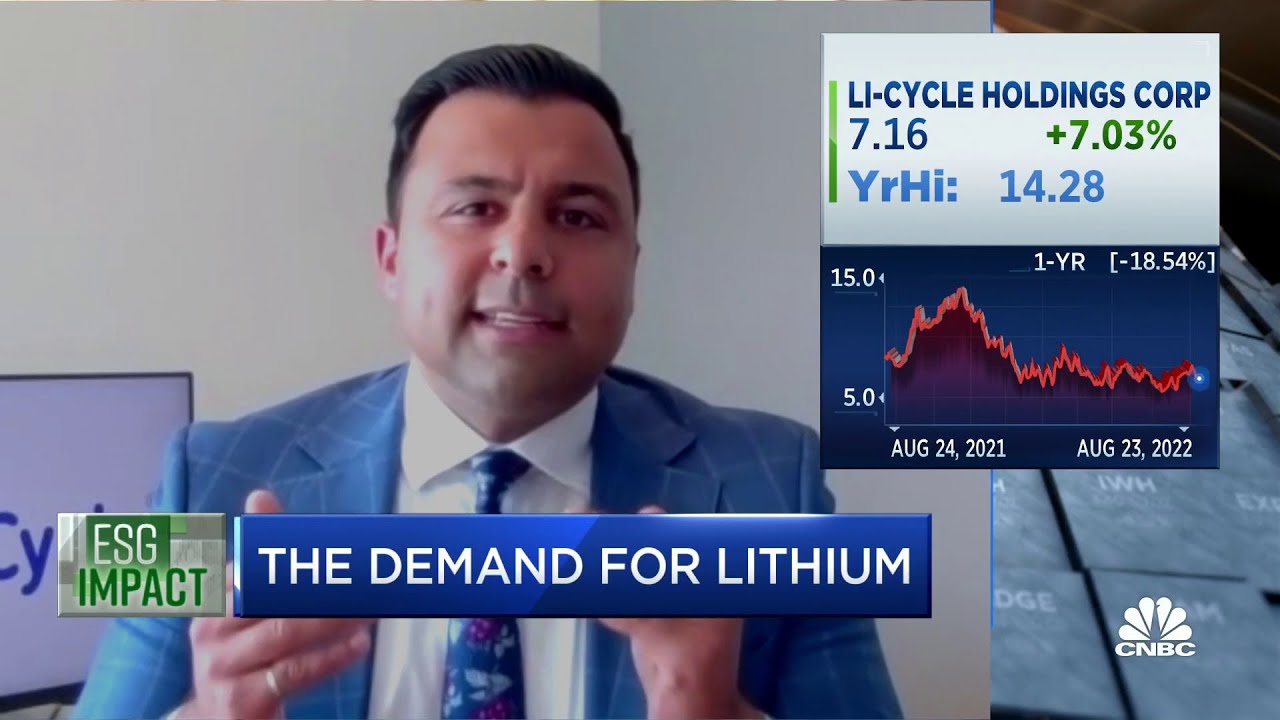 EV recycling efforts are expanding rapidly in Europe, remarks Li-Cycle Corp. CEO