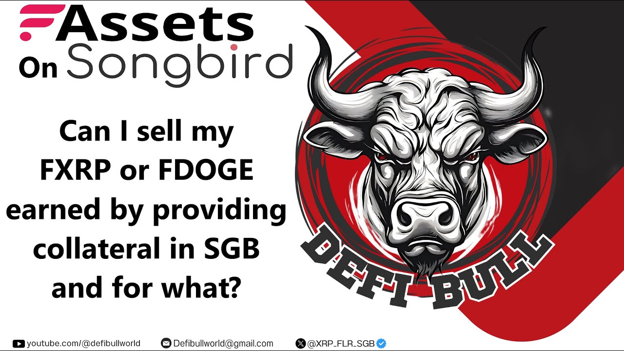 Can I already sell the FXRP or FDOGE I earned for placing SGB in the Fasset Pools?