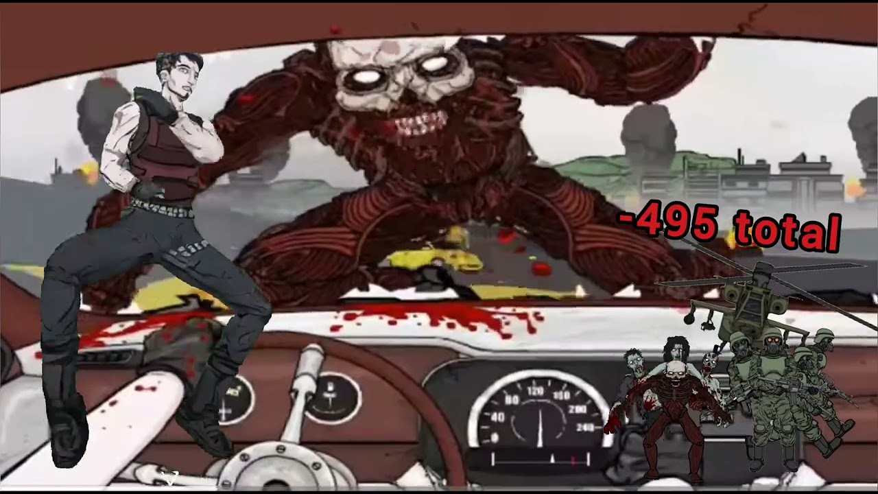 Road of the dead Undead chase x Vintage mashup