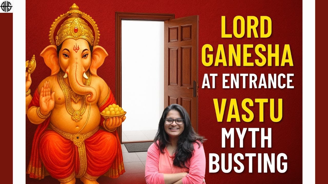 Lord Ganesha at Entrance: Good or Bad as per Vastu? | Vastu Tips for Home Entry✨