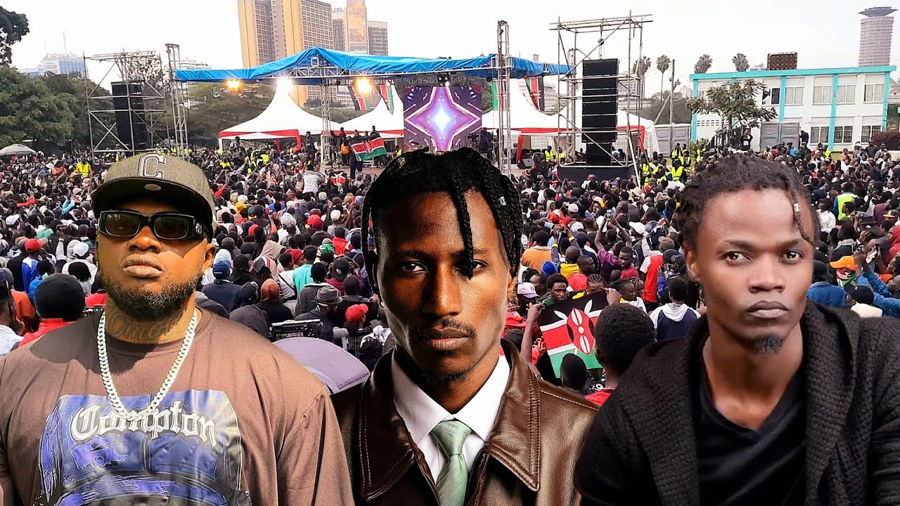Thousands Attend Concert for Victims of Protests in Uhuru Park- OG/Juliani/Octo