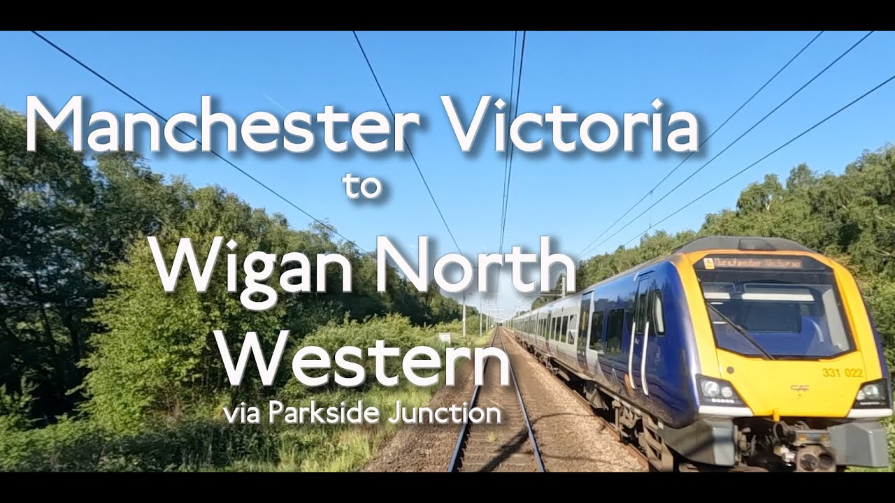 Manchester Victoria to Wigan North Western via Parkside Junction