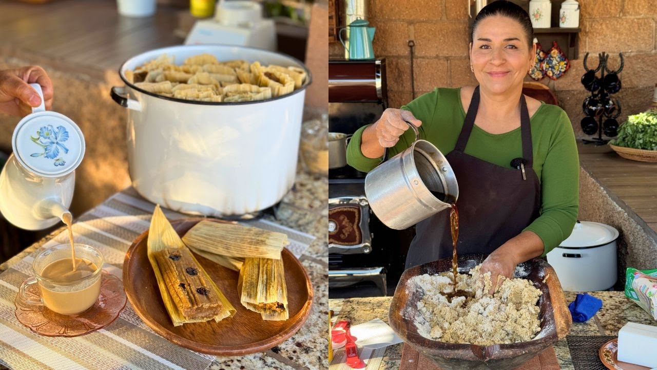 Tamales Dulces con Miel de Piloncillo y Pasas - Felíz Día de la Candelaria La Herencia de las Viudas