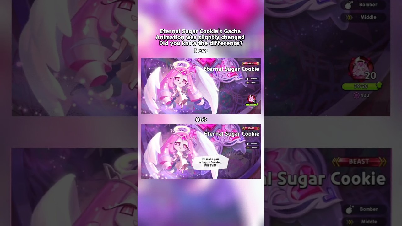Spot the difference ahh || #cookierunkingdom #cookierun #crk