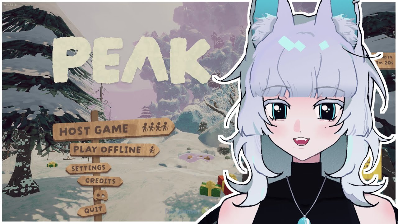 【PEAK】golden peak girl climbs with the girlies