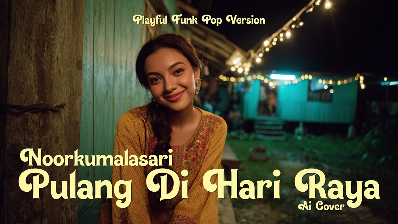 Noorkumalasari - Pulang Di Hari Raya (AI Cover) - Playful Funk Pop Version
