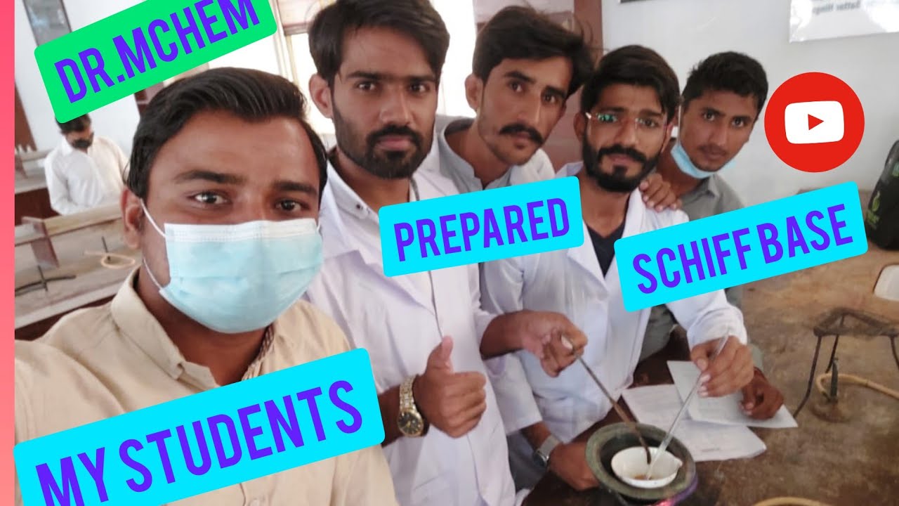 My students prepared a Schiff Base! | Dr.Mchem |