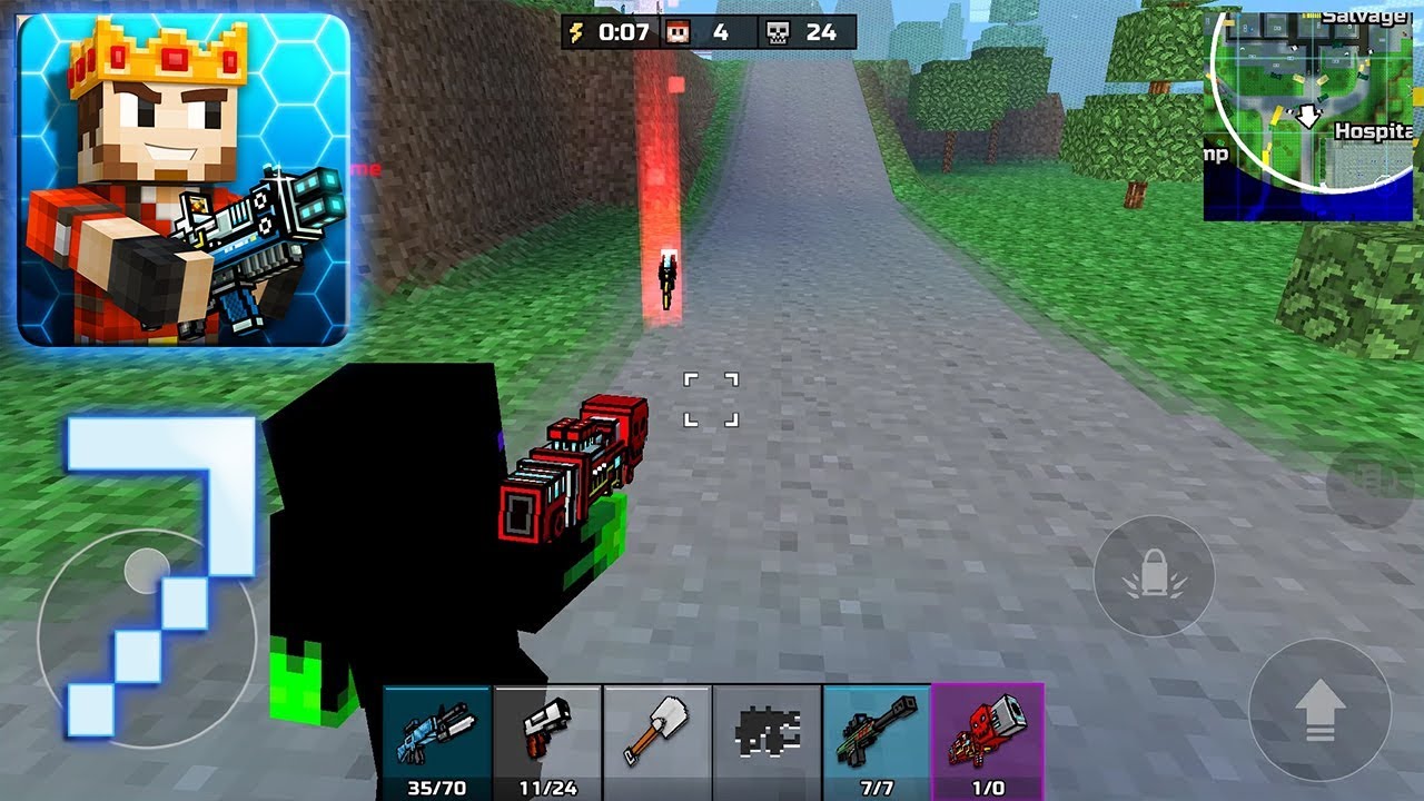 Pixel Gun 3D - Battle Royale Gameplay Part 7
