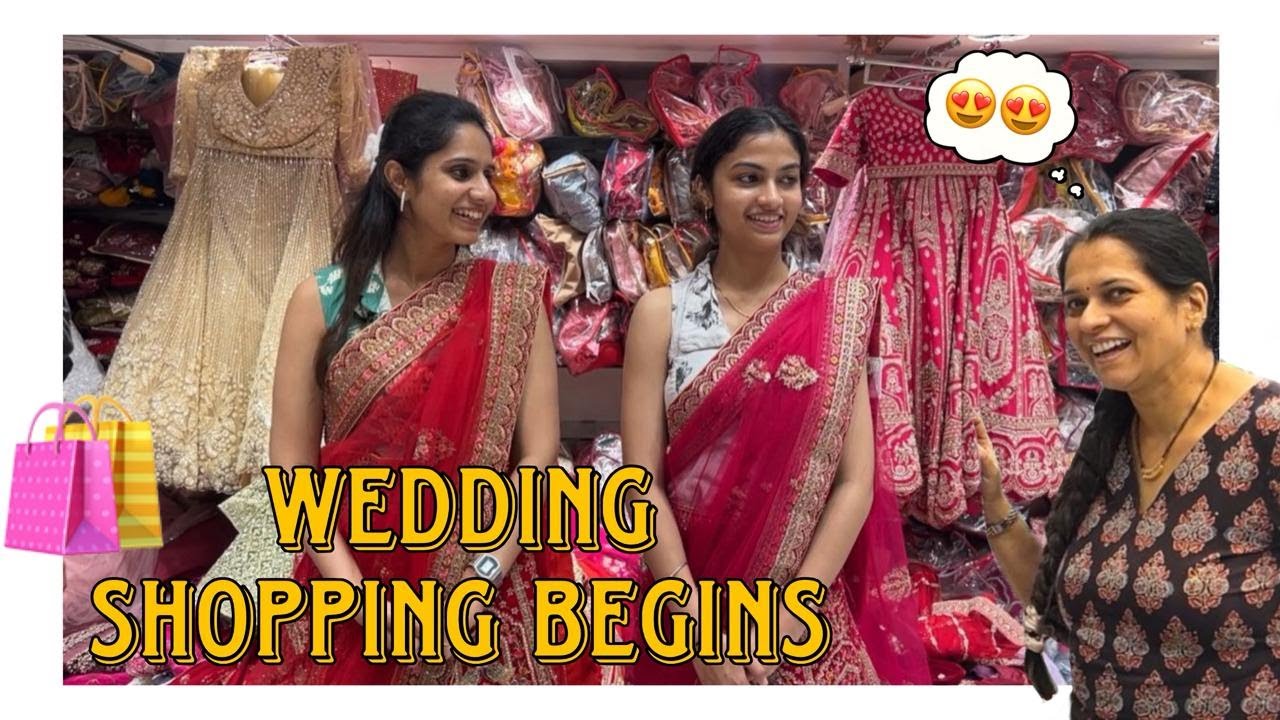 WEDDING SHOPPING BEGINS😍| SHIVA'S FUN WEDDING SHOPPING | SHIVABHI STORIES | SHOPPING EP1 | VLOG 35