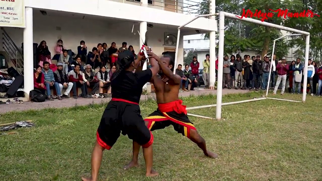 Rbu Rabindra Bharati University kalaripayattu program 