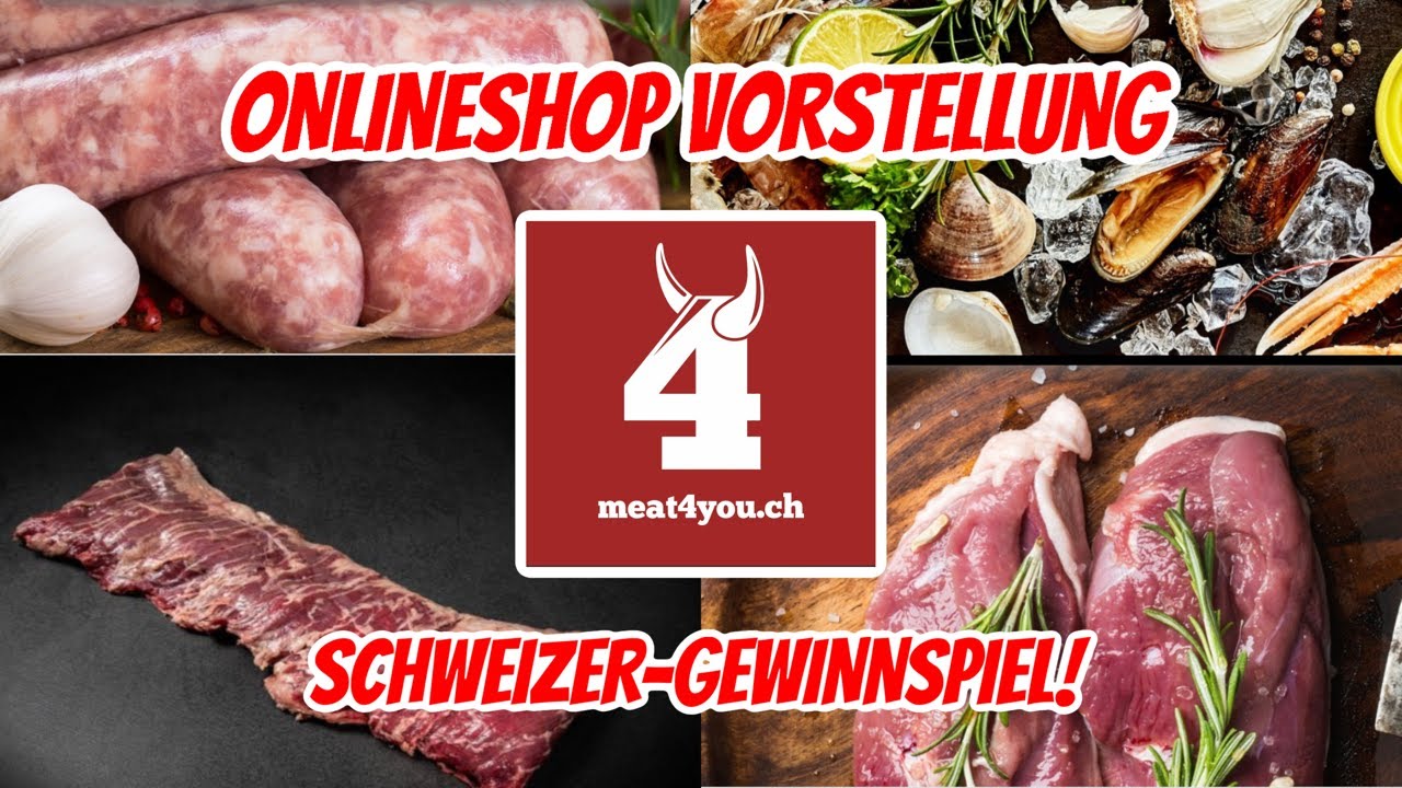Vorstellung: Schweizer Fleisch Onlineshop | meat4you.ch | Gewinnspiel Schweiz | Grill & Chill