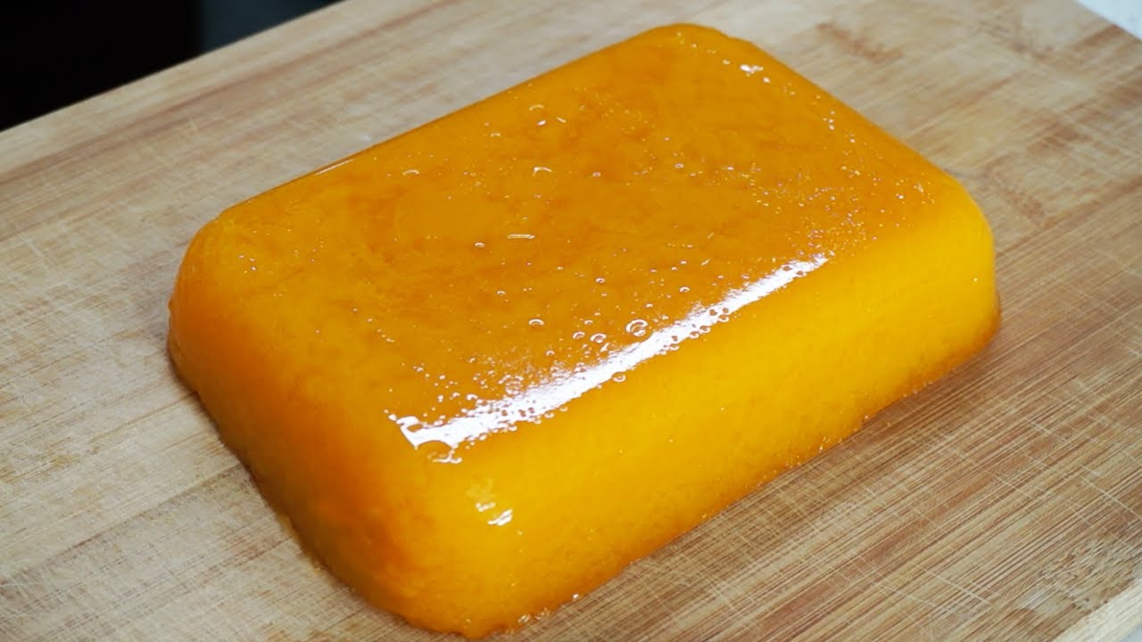 귤양갱 만들기 한천가루로 수제 양갱 만드는법 sweet jelly of mandarin orange korean food recipe