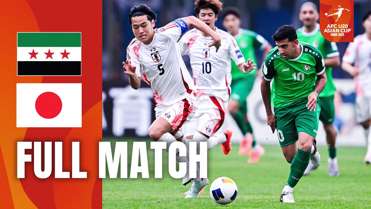Syria vs. Japan | Full Match | AFC U20 Asian Cup&trade; China 2025
