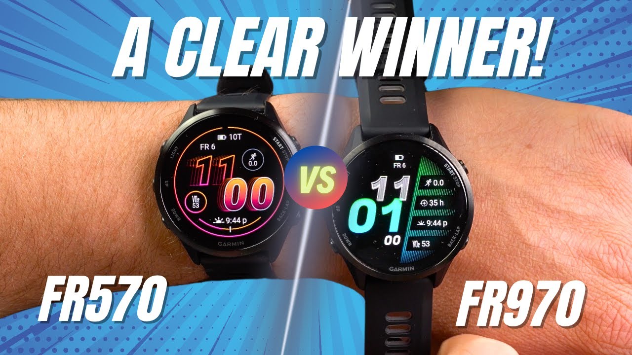 Garmin Forerunner 570 vs. 970: An Easy Choice! All Differences Explained!