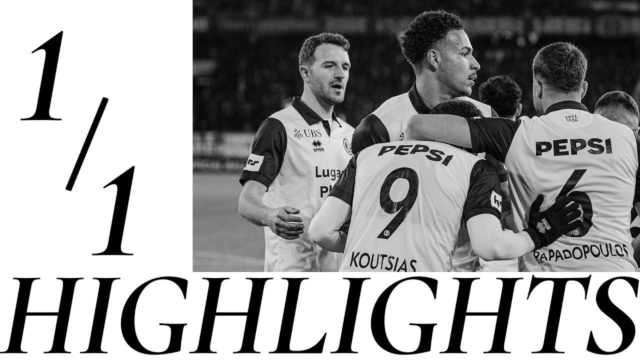📺 Highlights | FC Basel 1893 - FC Lugano | BSL 25. giornata