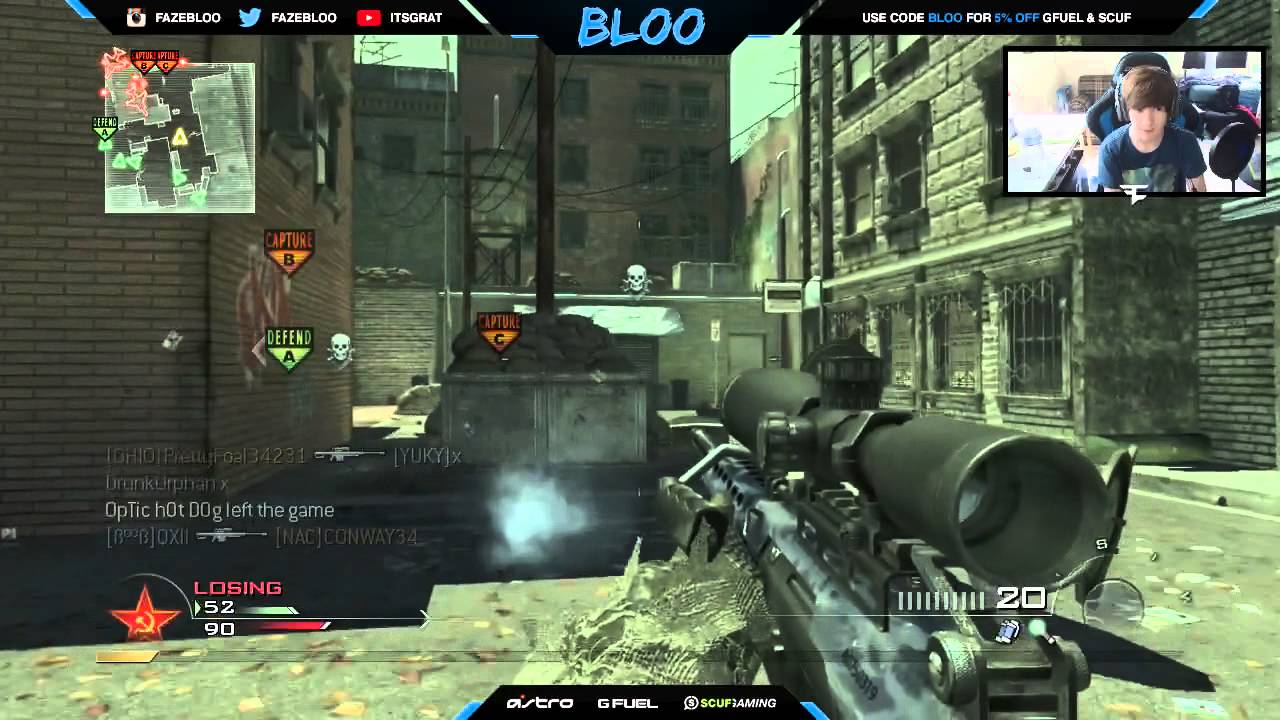 FaZe Bloo - MW2 Live Commentary (92 Kills)