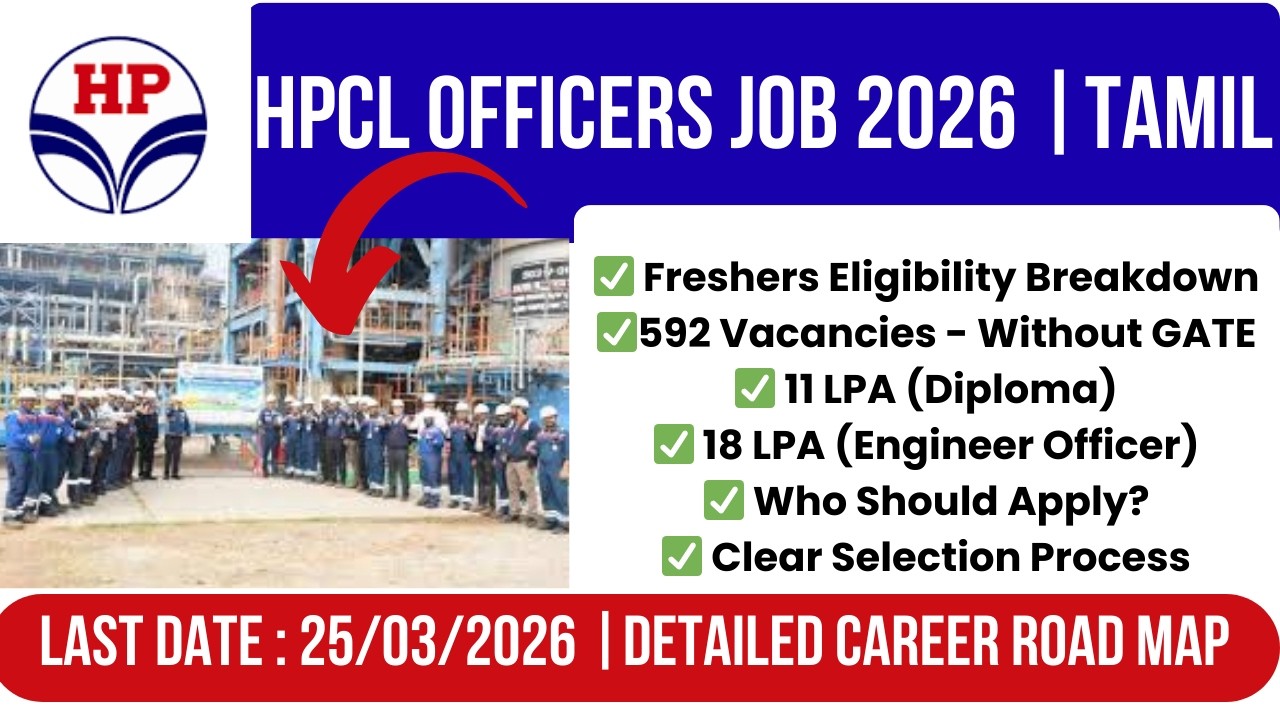 📌 Permanent Govt Job – Not Just Notification| 📢Freshers Strategy + Selection |Career Guidance Tamil🎓