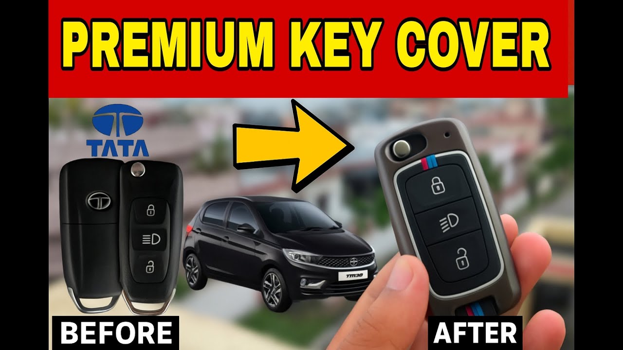 Tata Tiago Premium Key Cover under ₹400| Tiago, Nexon, Altroz, Safari, Punch, etc.