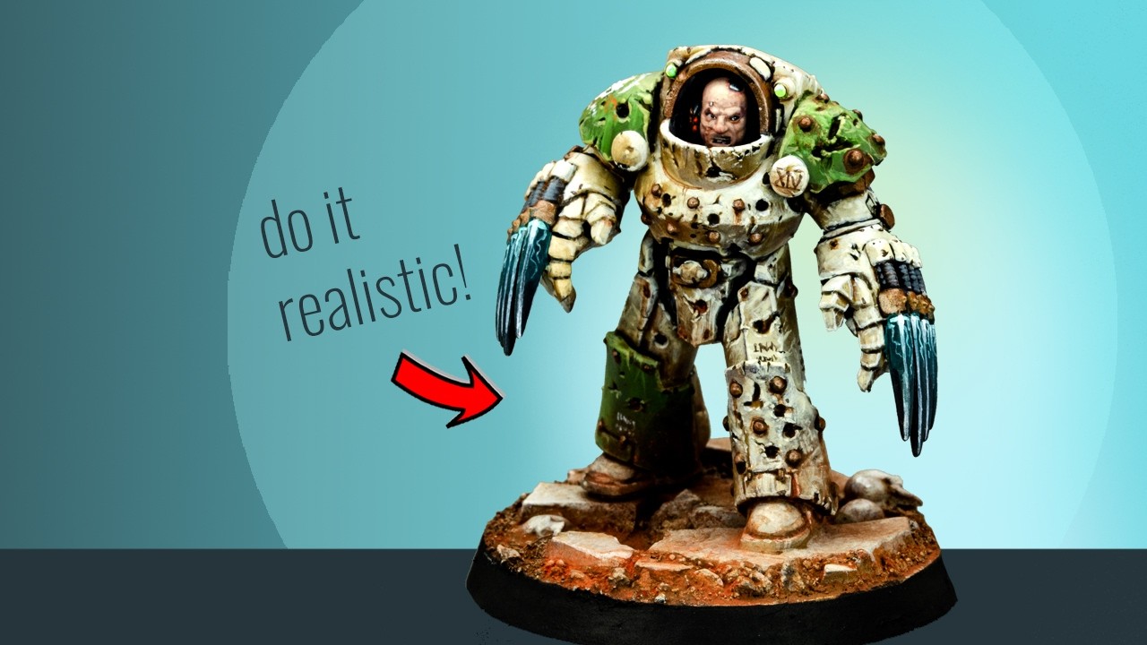 Few Easy Steps to create  BATTLE DAMAGE for your Warhammer