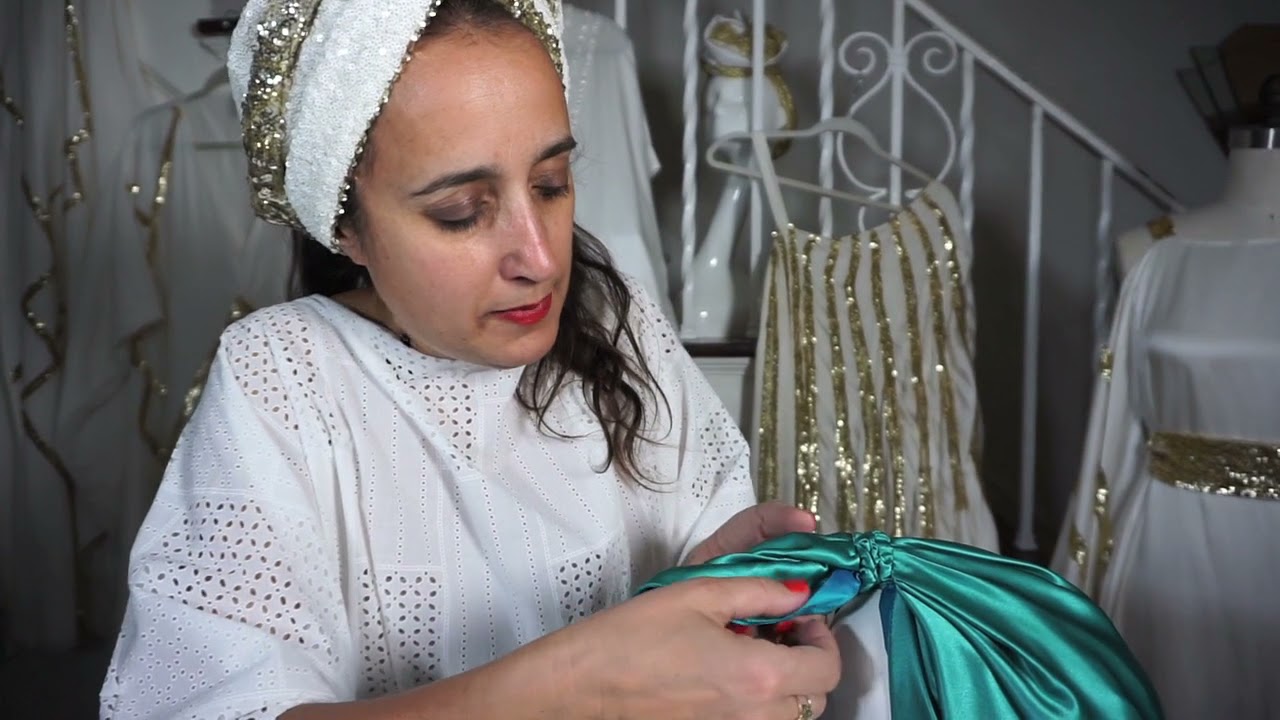THE EDITH SILK 1 - TURBAN TUTORIAL