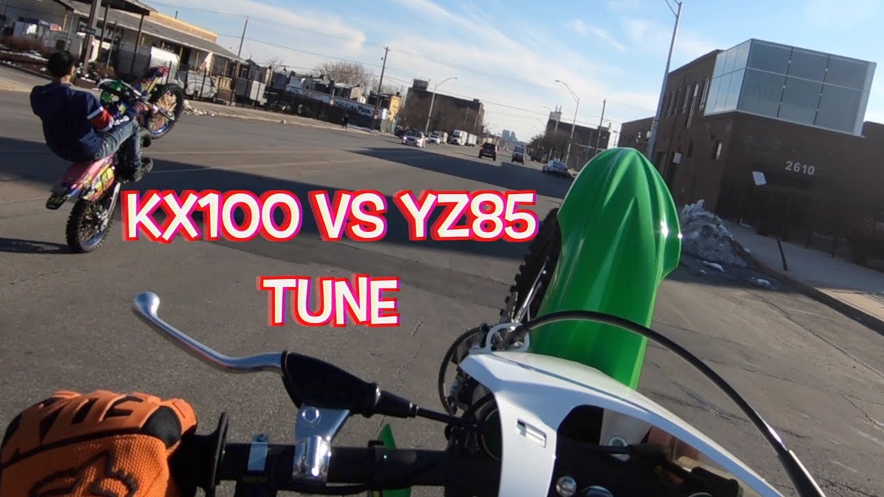 YZ85 VS KX100 TUNE ! | BRAAP VLOGS