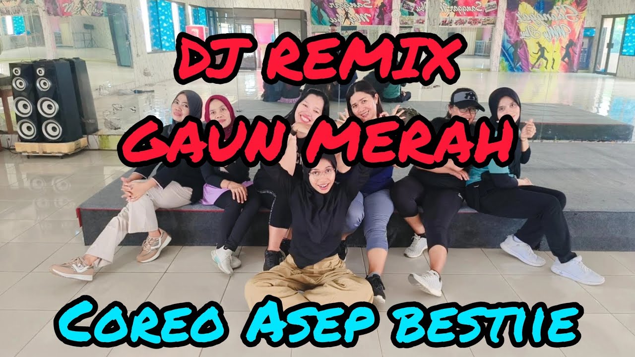 DJ REMIX GAUN MERAH - SENAM KREASI #trending #dance #senamkreasi