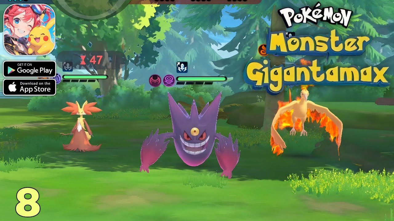 Pokemon Monster Gigantamax Gameplay walkthrough part 8 (Android/iOS)
