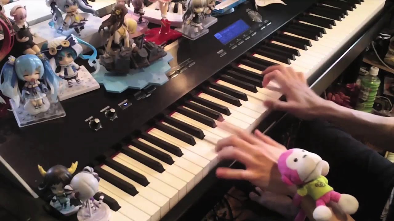 【ピアノ】 ボーカロイドの曲をメドレーにして弾いてみた2017（Vocaloid songs piano medley）