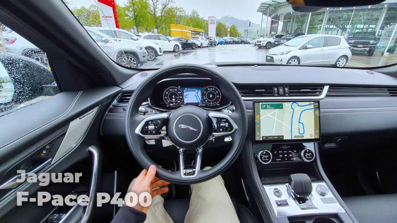 New Jaguar F-Pace P400 R-Dynamic SE 2021 Test Drive Review POV