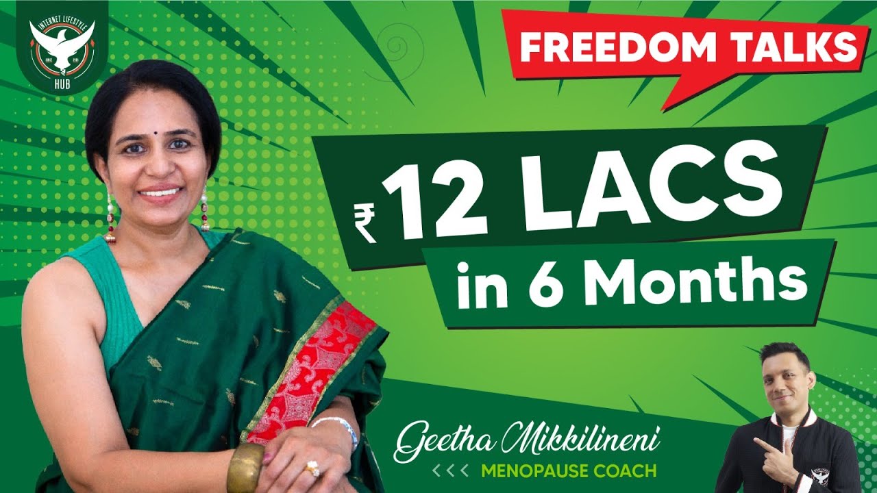 CA to Menopause Coach, Geetha Mikkilineni achieves ₹12 Lacs in 6 months