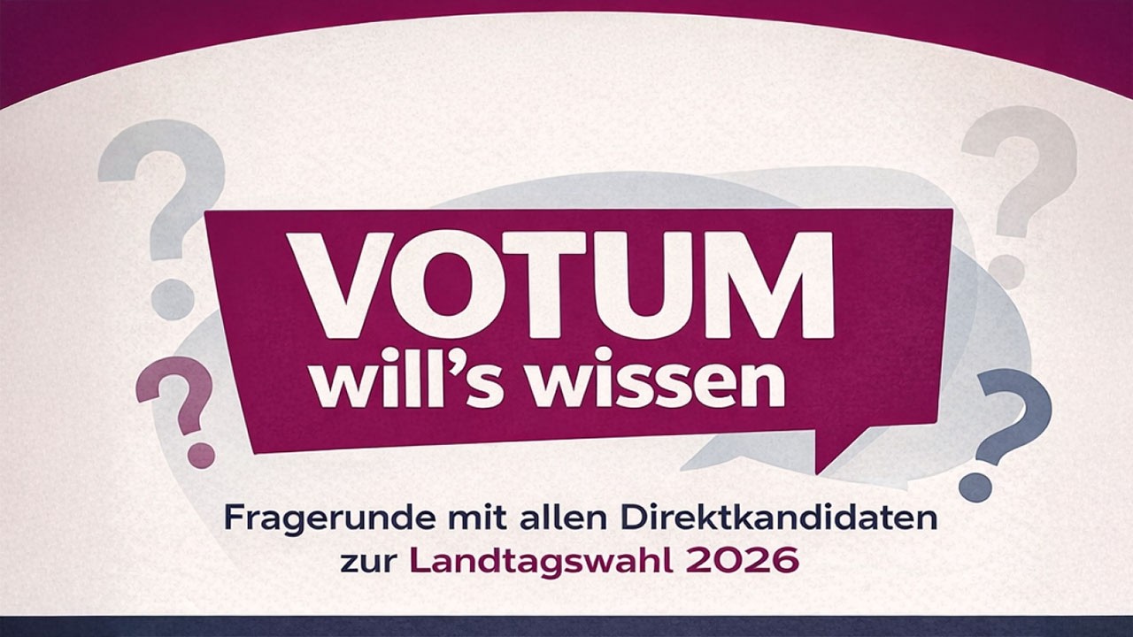 Landtagswahl RLP 2026: Direktkandidaten aus dem Wahlkreis Kusel im Gespräch (VOTUM-Fragerunde)