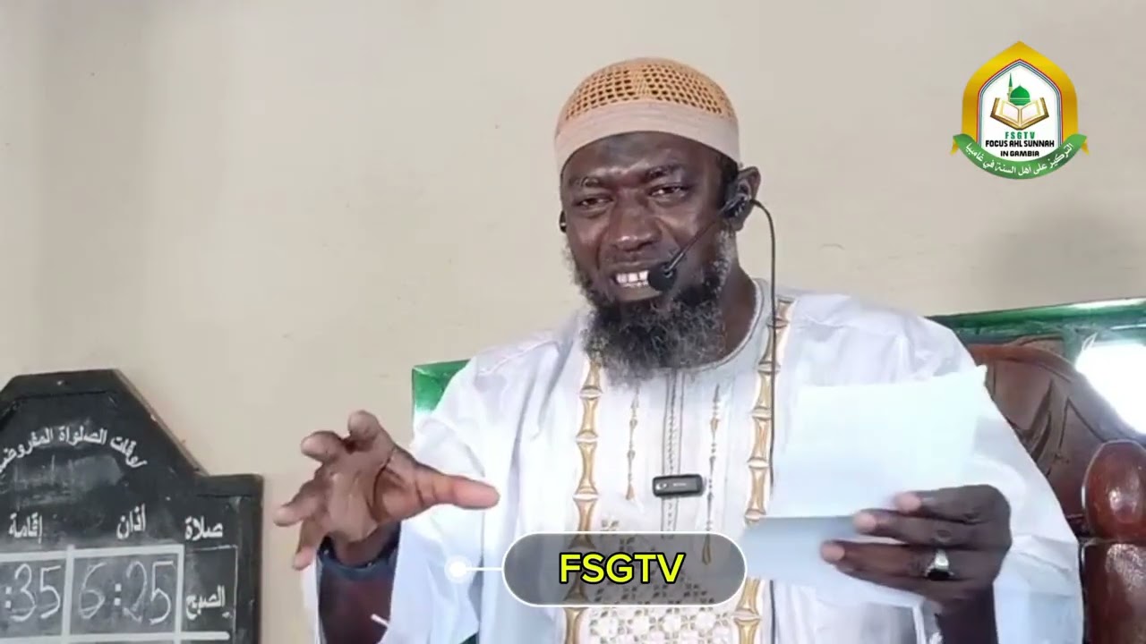 Sh, Fakebba Ceesay.Important of marriage in Islam  and the Danger of zina 