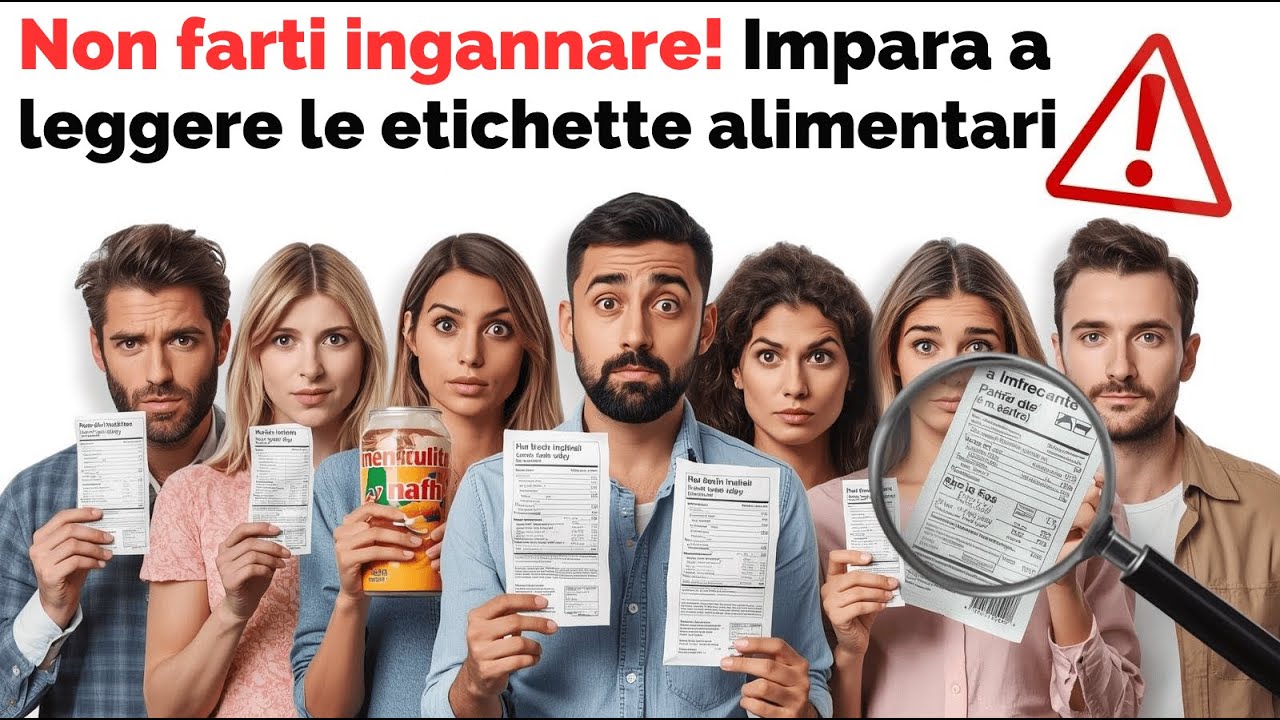 NON FARTI INGANNARE! SCOPRI I SEGRETI NASCOSTI DI TUTTE LE ETICHETTE ALIMENTARI