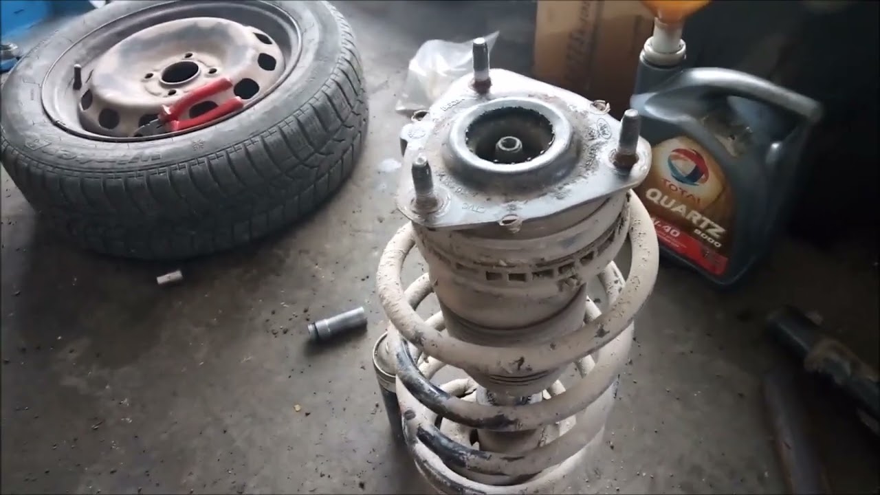 how to change front shock absorbers of ford fusion | absorbers