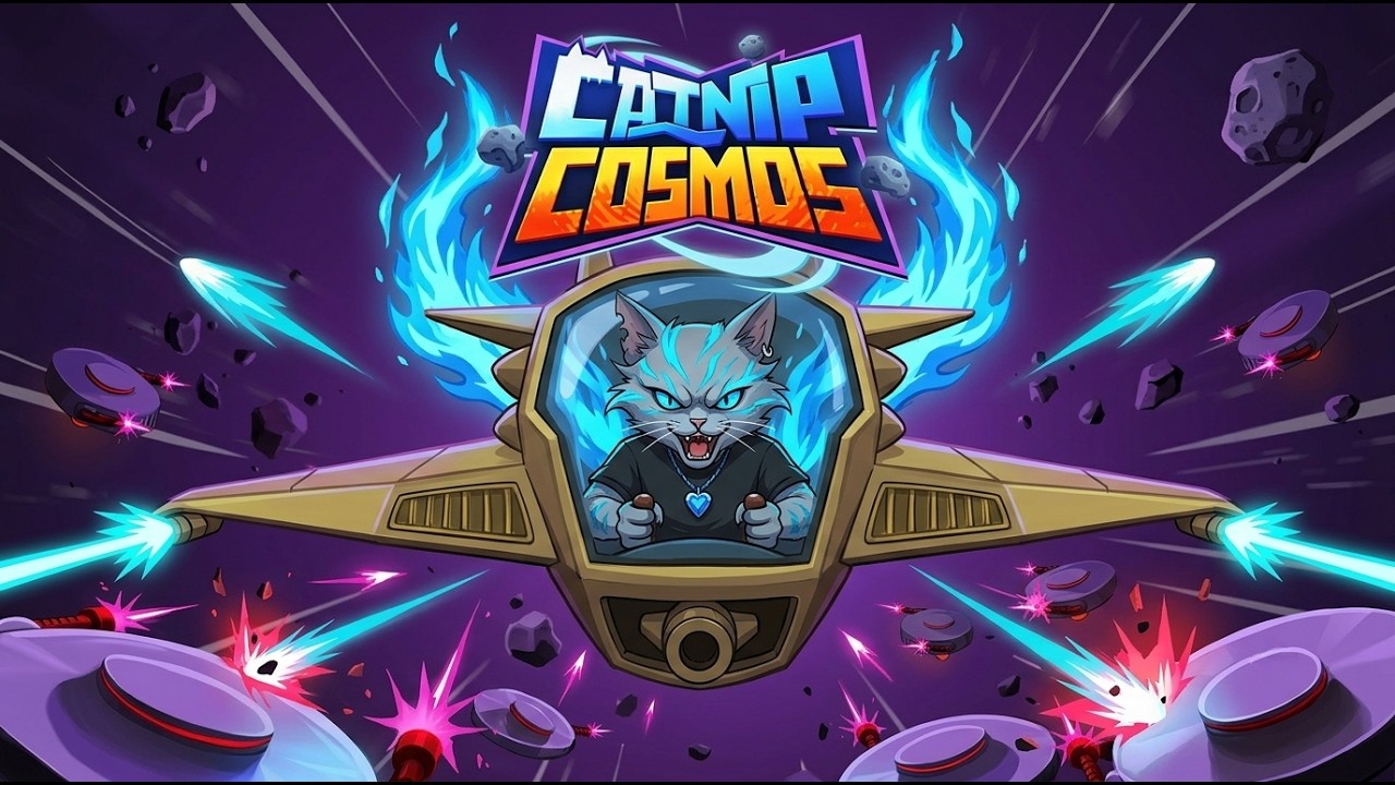 Коты против пылесосов в космосе!  / Catnip Cosmos