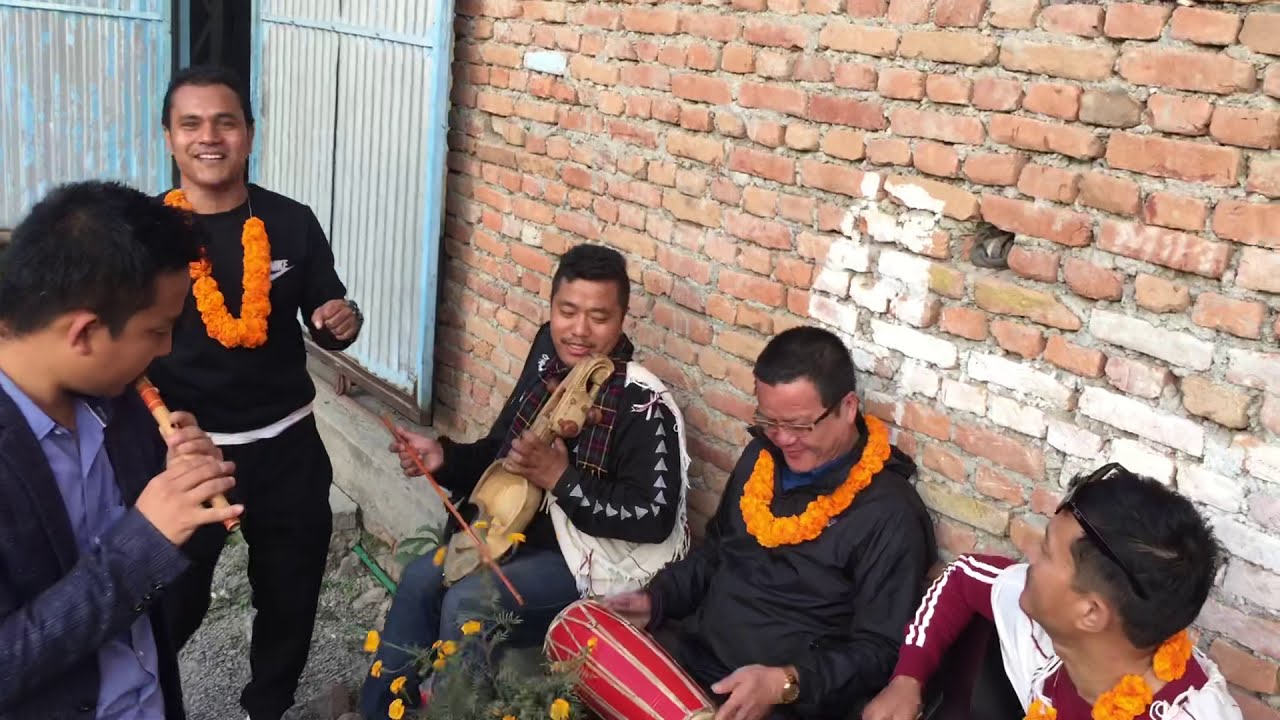 balla paryo nirmaya makuri jalaima (sarangi, flute ,madal, guitar)