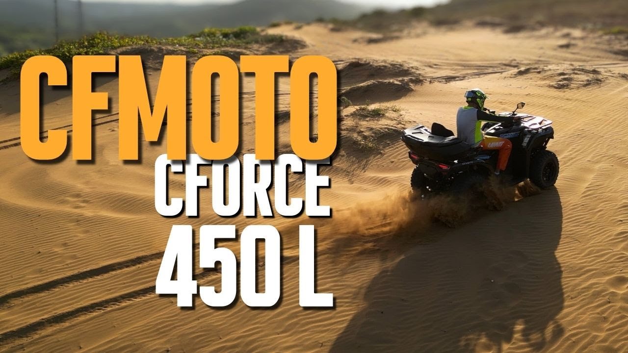 CF 450 L ATV TANITIMI |  4X4 CFMOTO CFORCE 450 L İNCELEME !