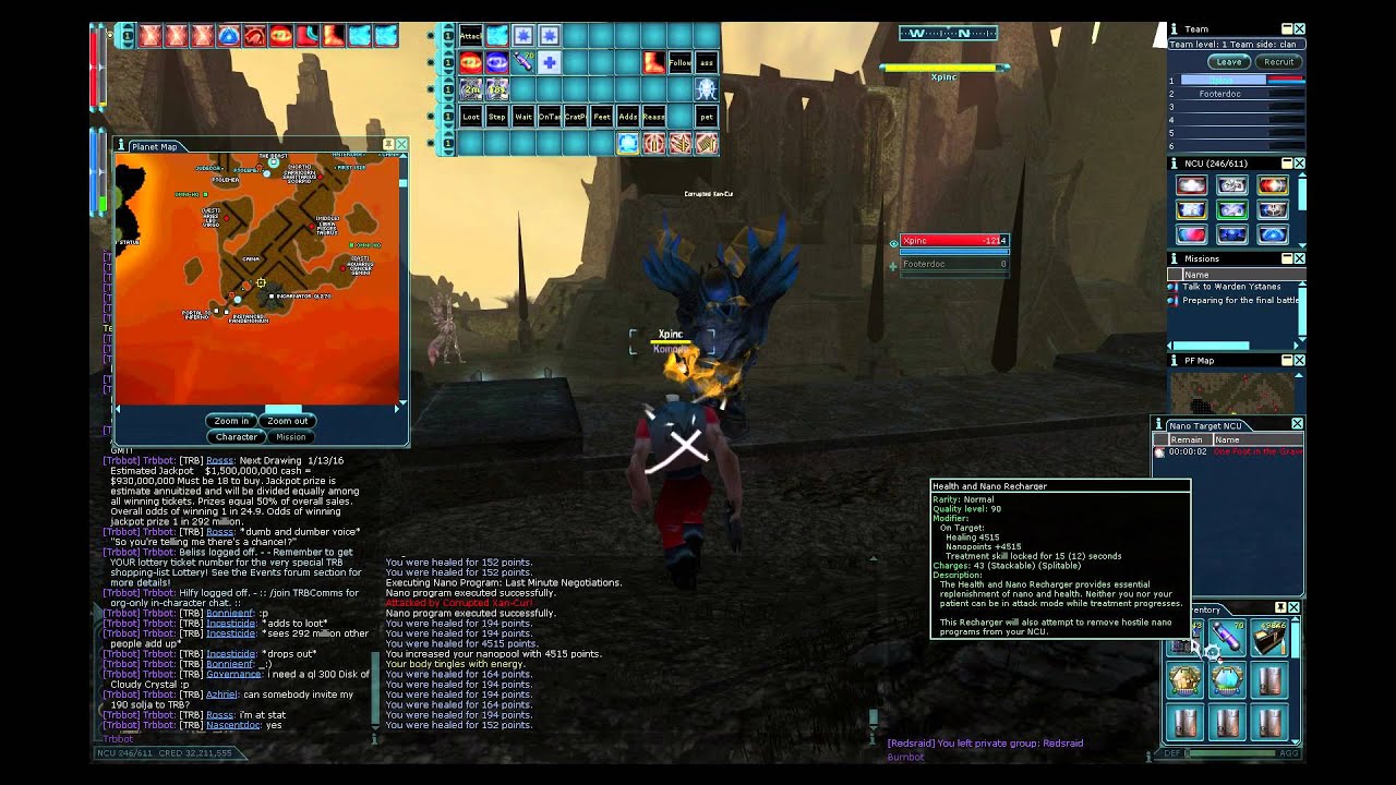 Footer's How To's - Anarchy Online: Pande Wall Running