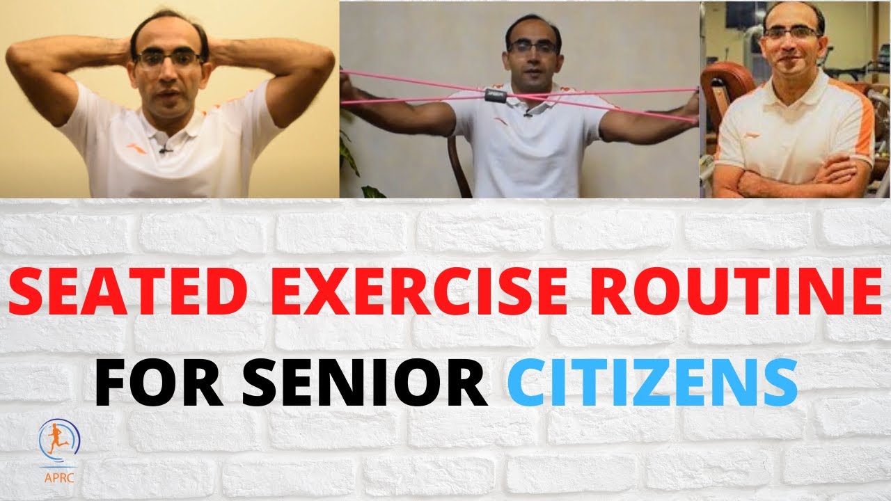 Best Seated Exercise Routine For Seniors | Fitness Exercises For Elderly | Exercises For Beginners