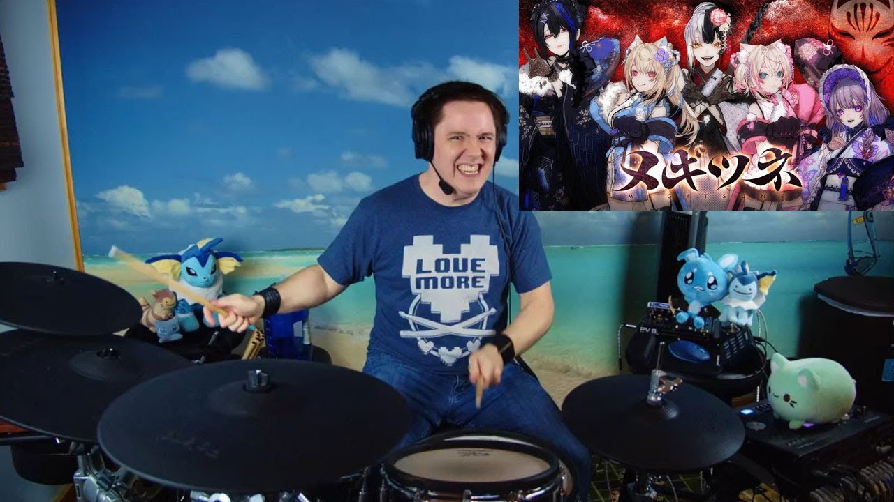 The8BitDrummer x Hololive | Nerissa/FuwaMoco/Biboo/Shiori - Hololive English Advent - Megitsune