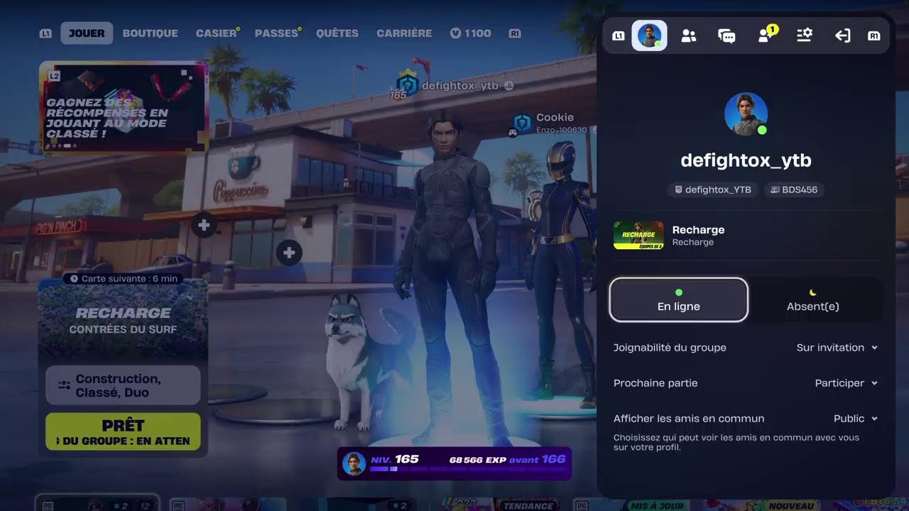 LIVE je joue avec vous venez en masse