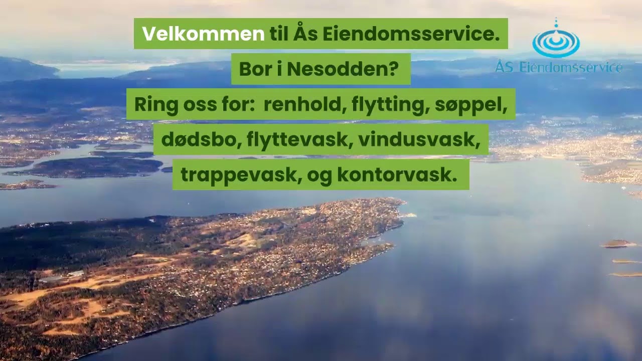 Nesodden Renhold - &Aring;s Eiendomsservice - Ring  94319740 -  