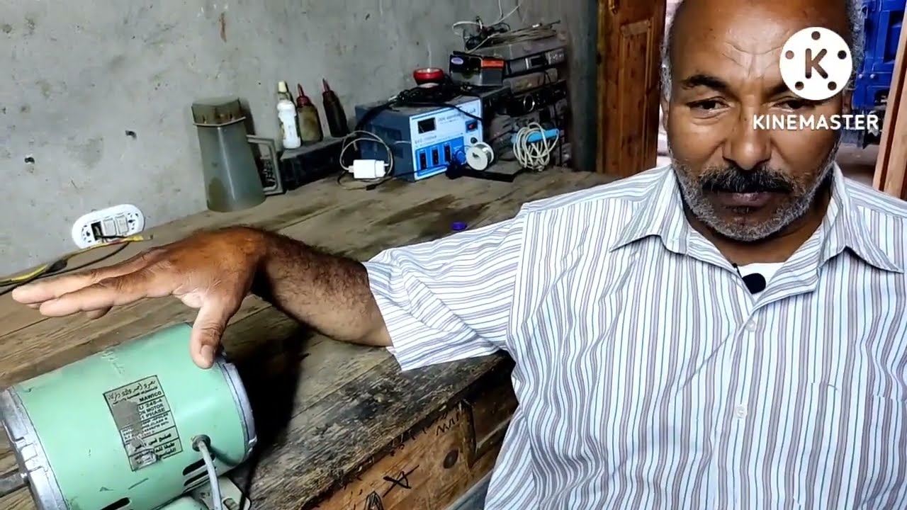 طريقه لف ملفات تقويم موتور احمد داوود/ قناة المنوعات ابوالقناص