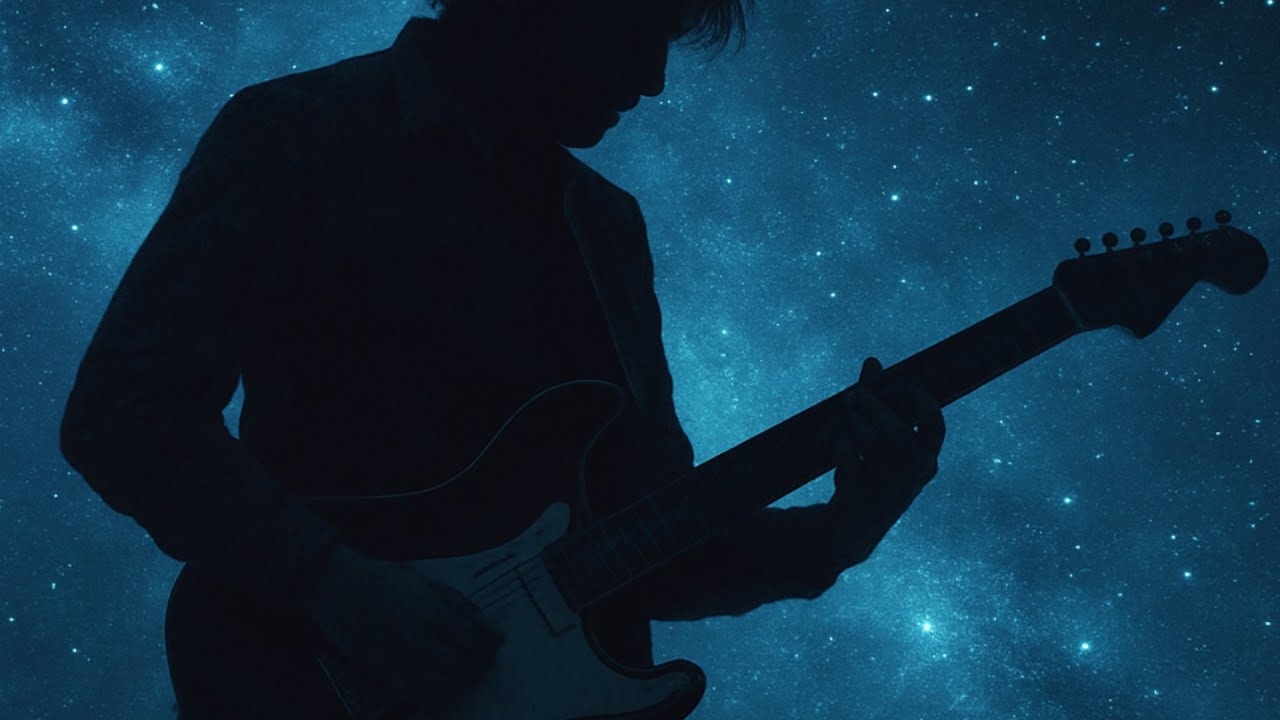 Intense Backing Track Guitar Jam in B Major  [Afraid of the Outcome]